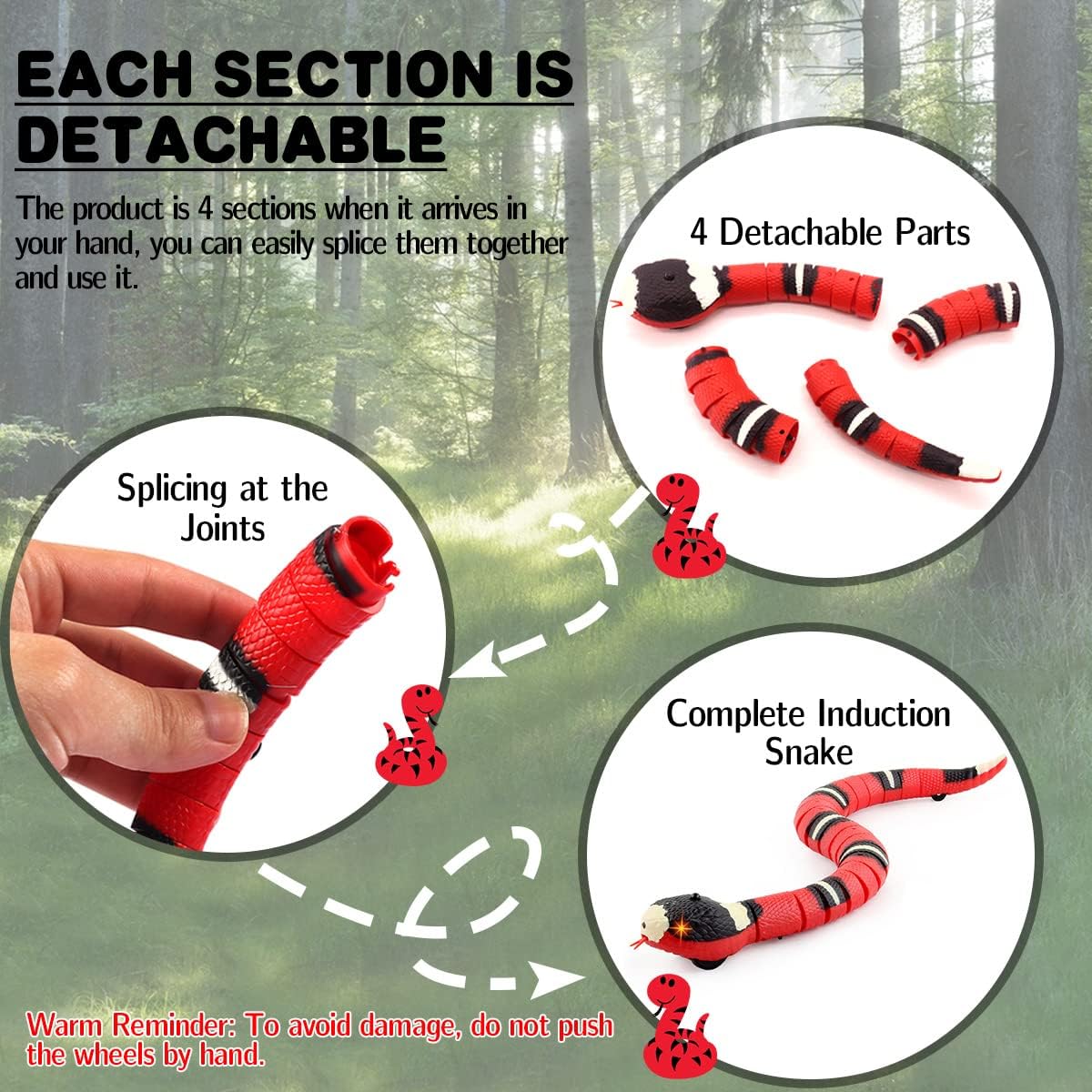 Magic Snake Smart Toy For Pets