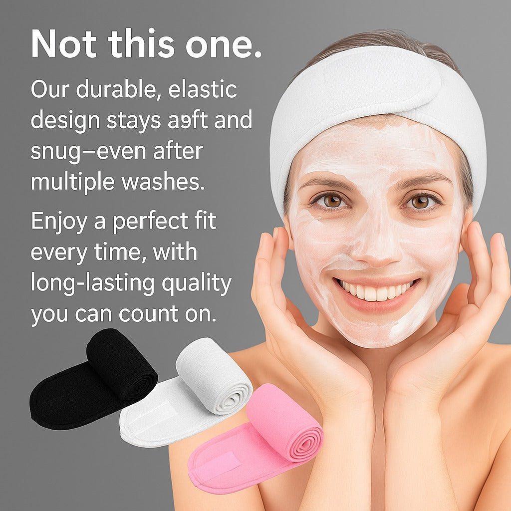 Soft Adjustable Spa Headband - Direct Ship Hub