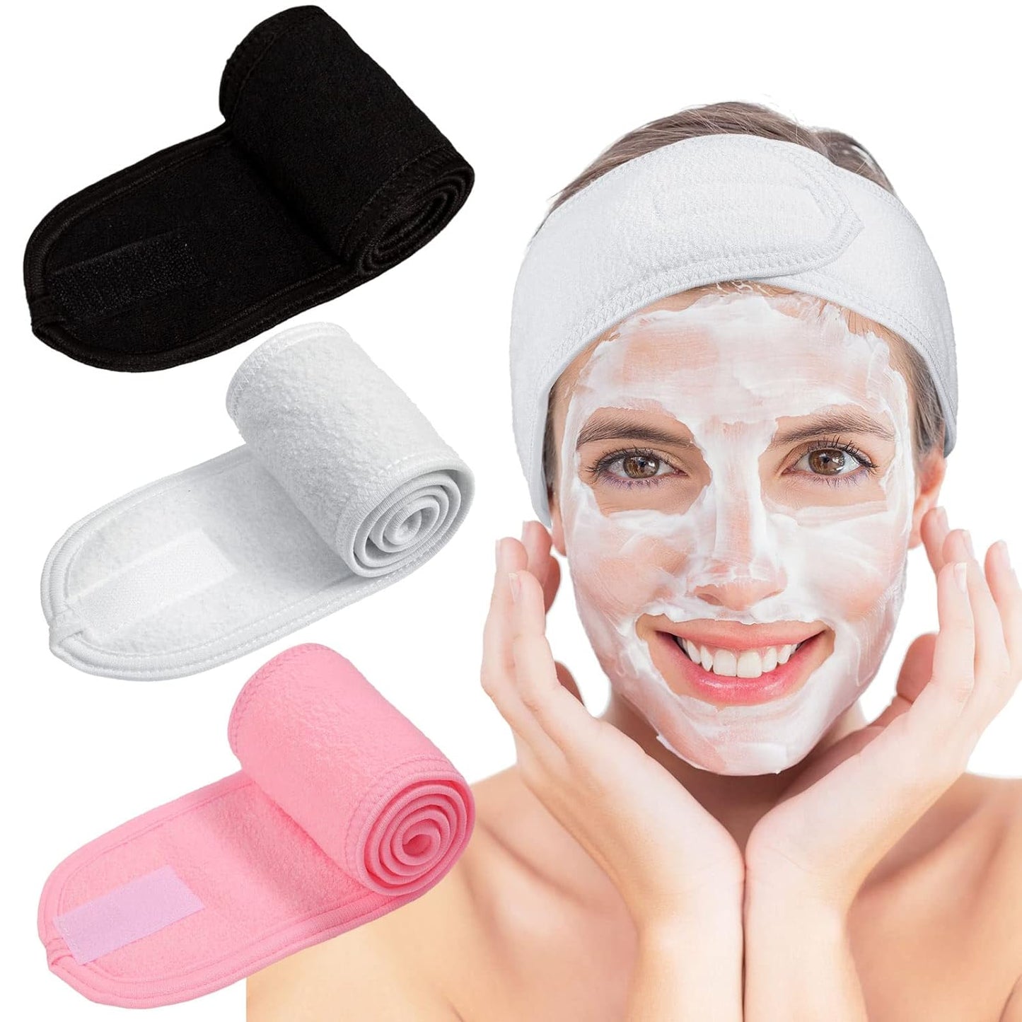 Soft Adjustable Spa Headband - Direct Ship Hub