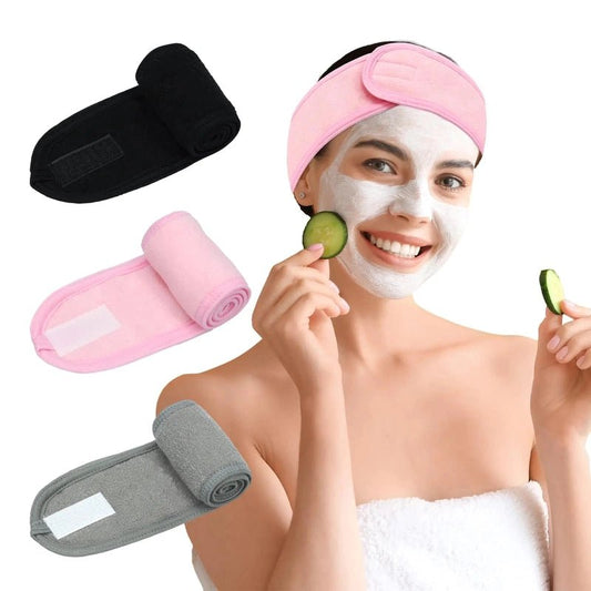 Soft Adjustable Spa Headband - Direct Ship Hub